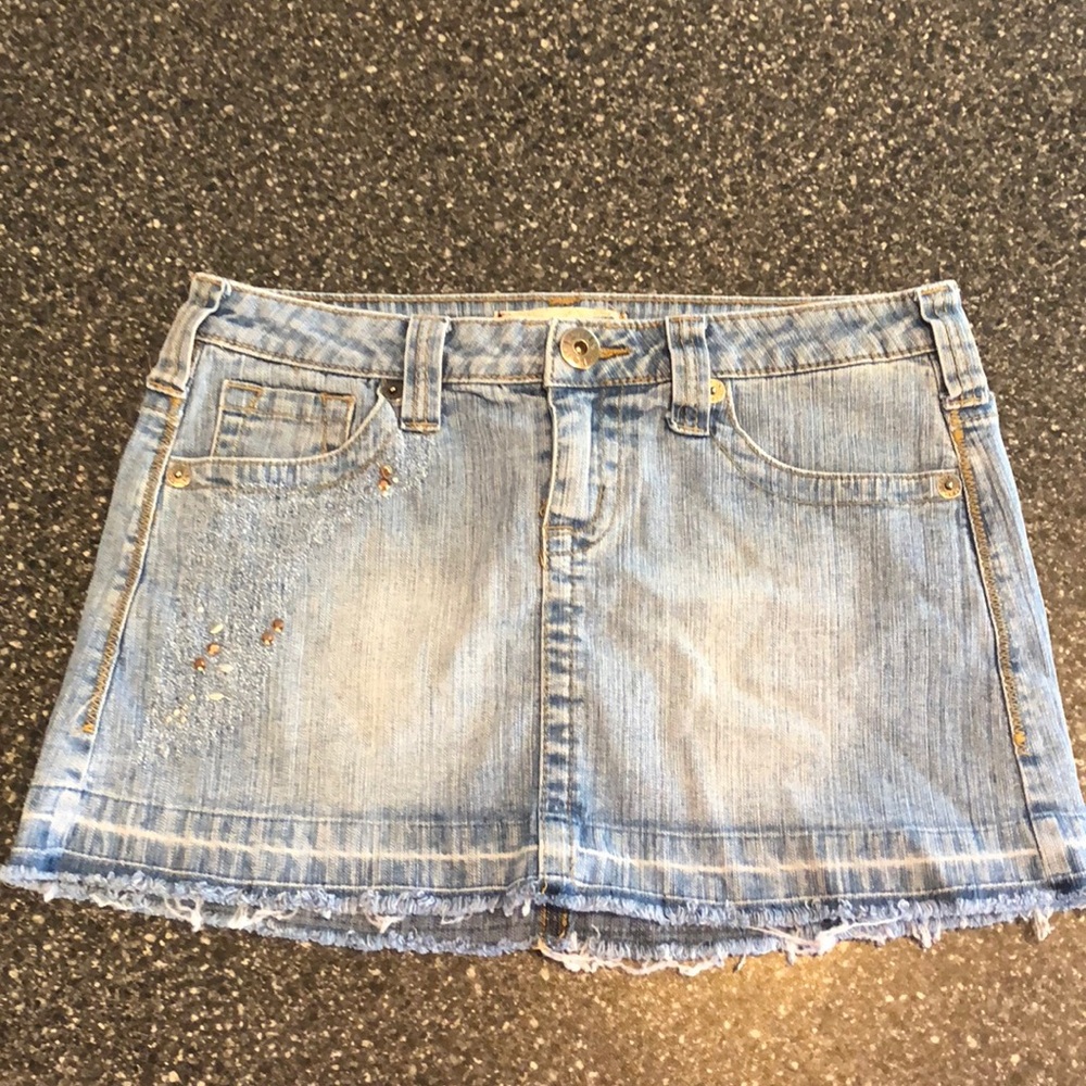 jean skirt